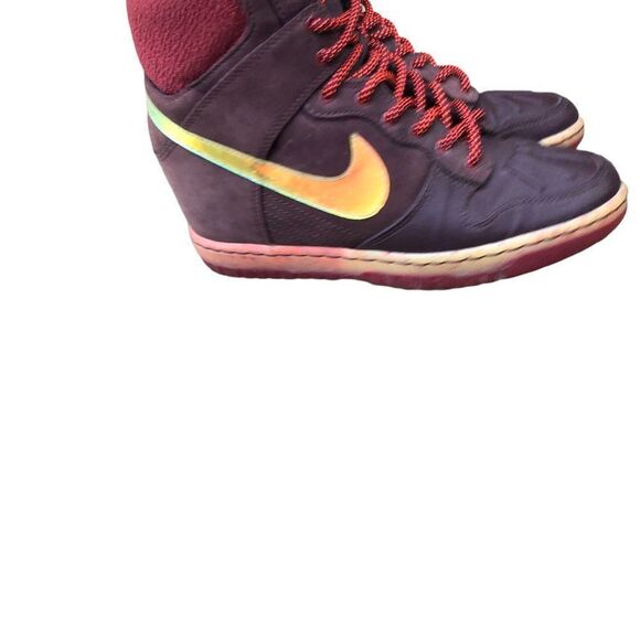 Rare 2014 Nike Dunk Sky High SneakerBoot Size 7 - Picture 7 of 16